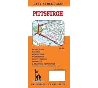Pittsburgh, Pennsylvania Street Map
