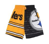 Pittsburgh Steelers Basketball Shorts, male, Mitchell & Ness, Training, Multicolor, XL, Sport XL