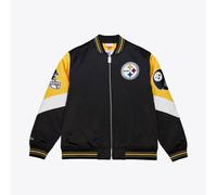 Pittsburgh Steelers Mitchell & Ness Throw It Back Heavyweight Satin Jacket - Men