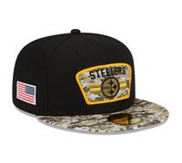 New Era 59FIFTY Cap Salute to Service - Pittsburgh Steelers - 7 3/8