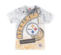 Pittsburgh Steelers NFL Team Tee, male, Mitchell & Ness, T-Shirts, Multicolor, L, Tops L