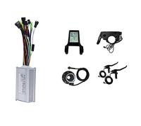 Pitxsgsia Three Mode Controller Kit Electric Bicycle Electric Scooter Kit S830 Display Sine Wave Controller 36/48V 17A 350W