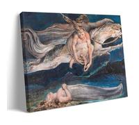 Pity Romanticism Art by William Blake - Mythic Figures Themed Wall Art Prints Decorative Poster for Living Space Frame 16x24inch(40x60cm)