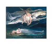 Pity William Blake Art Prints on Canvas Classic Art Prints Wall Decor Famous Paintings William Blake Inspiring Living Room Bedroom Artwork 40x30cm(16x12in) poster