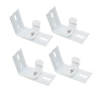 Pitycbo 4-Piece Brackets, Bracket Holder, Replacement, Sturdy Hardware Accessories for The Installation of Window Iron Head Rails