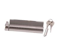 Pitycbo Freezer Door Lock Cylinder Copper Material Sturdy Portable Refrigerator Lock Cylinder Multipurpose Professional with 2 Keys Accessory Heavy Duty, 35mm