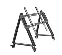 Pitycbo Low Height TV Standing Floor Saving Save Stable Setting Angles for Office of The Meeting Room, 32 inch to 70 inch