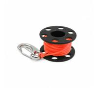 Pitycbo Mini Pendant Keychain Charm Clip Reel Accessory Aluminum Alloy Compact Pendant Discreet Highlight With Wound Cord Center, color to 3, style to 3