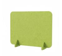Pitycbo Office Desk Divider Privacy Panel Desk Partition Wool Felt Layer Suitable for Classroom Workspace Office Study Area Personal Shared Desk Configuration, Green, 30-40cm