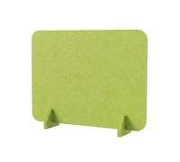Pitycbo Office Desk Divider Privacy Panel Desk Partition Wool Felt Layer Suitable for Classroom Workspace Office Study Area Personal Shared Desk Configuration, Green, 40-60cm