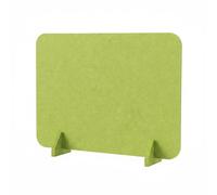 Pitycbo Office Desk Divider Privacy Panel Desk Partition Wool Felt Layer Suitable for Classroom Workspace Office Study Area Personal Shared Desk Configuration, Green, 30-60cm