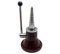 Pitycbo Resizing Device Manual Band Expander Band Stretcher Jewelry Tool Bench Top Reshaping Machine Metal Frame Tapered Cone Controlled Leverage Suitable for Jewelry Studios and Repair, Red