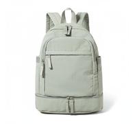 Pitycbo Student Rucksack Backpack Daypack Bag Satchel With Sturdy Zippers And Reinforced Stitching Suitable for commuting outdoor activities, Light Green