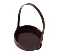 Pitycbo Tray for Food Presentation, Ideal for Sushi and Dessert Serving, Round, 10.7cmx11.8cmx15.5cm