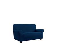 Più Bello bielastic Sofa cover Dark blue, 2 places, Polyester