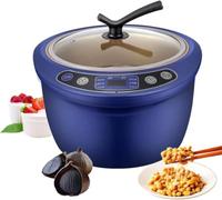 piudoiliy 6l Electric Black Garlic Fermenter ，220v，with Smart Temperature Control ，for Yogurt ，Natto, Sweet Rice,Kimchi