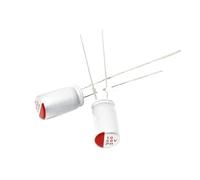 PIUHRKLEVD 10Pcs Direct Solid State Capacitor 50V22UF 6.3 8mm