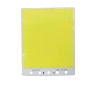 PIUHRKLEVD Indoor Lighting 10Pcs 50W 110 x 140mm LED COB Flip Chip 5000LM Square LED COB Beads Module Lamp DC 12V Floodlight Source Bulb for DIY Work Light