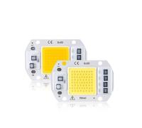 PIUHRKLEVD Indoor Lighting, 2-Pack, DIY LED COB Spotlight 20W/30W/50W AC110V Matrix Flood Light Outdoor LED Integrated Chip Lamps(Warm White,30W)