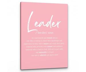 PIUHRKLEVD Motivational Leadership Wall-Art - Inspirational Quotes for Office Decor, Gift for Boss, Manager, Entrepreneur(Framed,12x18inch(30x45cm))