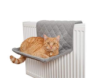 PiuPet® Cat Hammock for Cats up to 7kg Radiator Compatible with 9-12cm Width Bed