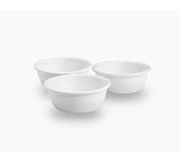 PiuPet Set of 3 Ceramic Cat Bowls - 250ml Elevated Food and Water Set