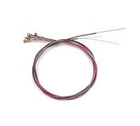 PiurUf Guitar Wiring Harness 6Pcs/Set Acoustic Guitar Strings Rainbow Colorful Guitar Strings E-A For Acoustic Folk Guitar Classic Guitar Multi Color Parts Electric Guitar Wire