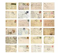 PiurUf Postcards 30pcs/box Retro Memories of Restoring Postcard Vintage Style Creative Stationery Writing Greeting Gift Postcards Christmas Postcards
