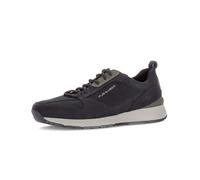 Pius Gabor Men's trainers, men's lace-up shoes, replaceable footbed, Black Cactus 04, 15.5 UK