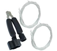 Piutouyar 2 Set of 6 Classical Guitar Strings Replacement with 3 in 1 Guitar Restringing Tool, Nylon String with Small Ball Ends, 3 Clear Nylon and 3 Core Alloy Winding for Acoustic Musicians