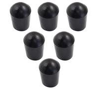 Piutouyar 5 Pack Cello Endpin Rubber Tip Floor Protectors, Black Bass Endpin Rubber Tip Stopper