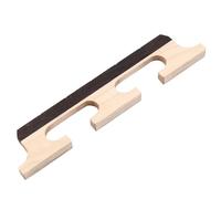 Piutouyar 5 String Banjo Bridge, Wooden Banjo Bridge Parts Replacement Ebony and Maple Banjo Bridge Accessories