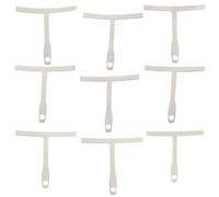 Piutouyar 9 Pcs Guitar Understring Radius Gauge, String Gauges Luthier Tools String Radius Gauge Measuring Tool for Guitar, Bass