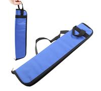 Piutouyar Blue Portable Drum Stick Bag, Small Drumstick Holder Bag Percussion Hanging Drum Mallet Bag Drumstick Handbag for Percussion Sticks, Drum Mallet