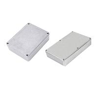 Piuusngy 6Pcs Pedal Enclosure for Guitar Effect Pedal - 1Pcs 18.8X12X3.7Cm & 5Pcs 12 X 9.45 X 3.4Cm