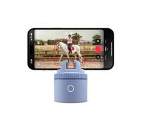 Pivo Equestrian Pod Auto Horse, Face and Body Tracking, Ai-Powered 360° Rotation Smartphone Holder, Equine Coaching, Auto Zoom Handsfree Photo & Video Recording (Blue)