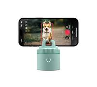 Pivo Equestrian Pod Auto Horse, Face and Body Tracking, Ai-Powered 360° Rotation Smartphone Holder, Equine Coaching, Auto Zoom Handsfree Photo & Video Recording (Green)
