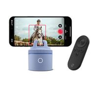Pivo Equestrian Pod Auto Tracking Phone Holder, Face, Body & Horse Tracker, 360° Rotation, 6 Speed, Stand for Video Recording with Remote Control (Blue)
