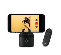 Pivo Equestrian Pod Auto Tracking Phone Holder, Face, Body & Horse Tracker, 360° Rotation, 6 Speed, Stand for Video Recording with Remote Control (Red)