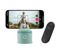 Pivo Equestrian Pod Auto Tracking Phone Holder, Face, Body & Horse Tracker, 360° Rotation, 6 Speed, Stand for Video Recording with Remote Control (Green)