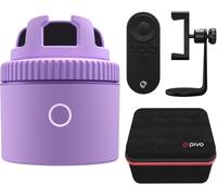 Pivo Equestrian Starter Pack Auto Tracking Phone Holder, Face, Body & Horse Tracker, 360° Rotation, 6 Speed, Stand for Video Recording (Lite Purple)