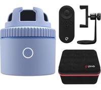 Pivo Equestrian Starter Pack Auto Tracking Phone Holder, Face, Body & Horse Tracker, 360° Rotation, 6 Speed, Stand for Video Recording (Lite Blue)