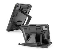 PIVOT A35A Rugged iPad Case - Fits iPad mini (6th gen.), iPad mini (A17 Pro) - Made in USA - Durable Protective Shell with Universal Mounting System & Kickstand - Black Body/Black Clip