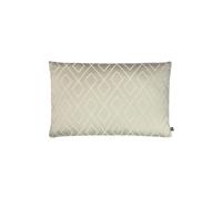 Pivot Geometric Jacquard Cushion Prestigious Textiles Grey 40cm x 60cm