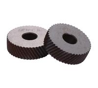 Pivot Head Knurling Tool for Lathe, Steel, Black, Sharp Teeth