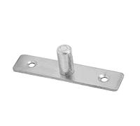 Pivot Hinge Door Hinge Stainless Steel Heavy Duty Glass Door Pivot Hinge for Swinging Doors and Hanging Doors 201 Stainless Steel 91x21x25mm 1 Pack