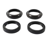 Pivot Works Kawasaki 250 Kdx-klx/300 Klx-r/650 Klx/kx 125-250-500 Fork Oil Seal Kit Silver