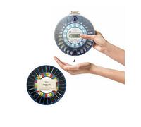 Pivotell Advance Automatic Pill Dispenser with 24 Alarms with Transparent Clear Lid & Additional Blue Medication Tray Set