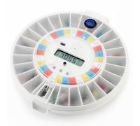 Pivotell® Clear Lid Advance Automatic Pill Dispenser with 24 Alarms - Enhanced Security & Advanced Technology Trusted by The NHS