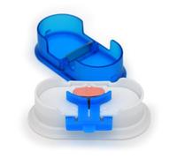 Pivotell The Pivotell Equadose Pill Cutter Splitter: A New Kind of Pill Splitter with Double Stainless Steel Blades and a Centering Device